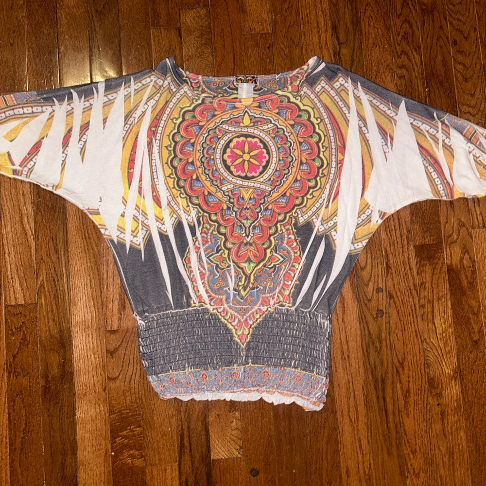 Body Central Bohemian Print Women's Top